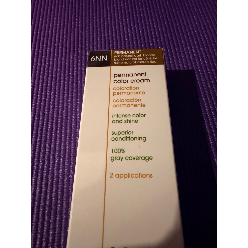 One n Only Argan Oil Permanent Hair Color Cream 6NN Rich Natural Dark Blonde 3oz - Picture 3 of 7